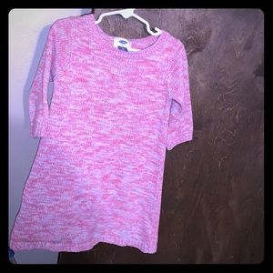 3T Old Navy Girls Pink Sweater Dress